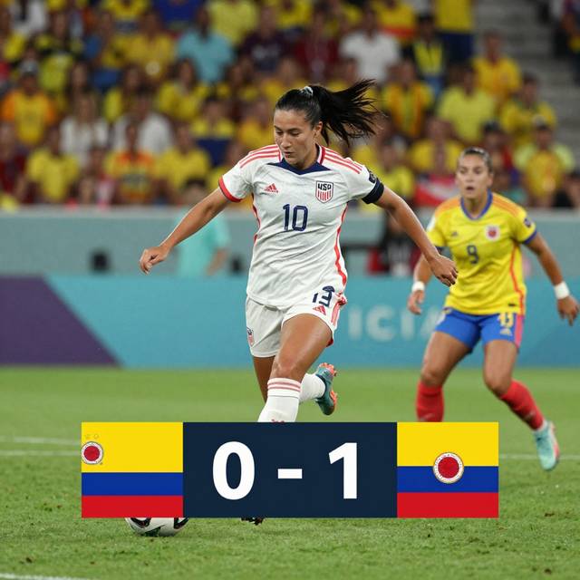 U20 Nữ Mỹ thất thủ 0-1 trước Colombia tại trận giao hữu quốc tế